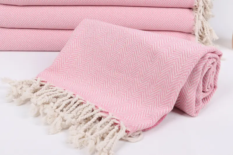 Custom Gift, Yoga Towel, 70x40 Cotton Herringbone Towel, Bridal Shower Gifts, Beach Towel Personalized, Monogram Beach Towel, Turkish Towel Beach - 4