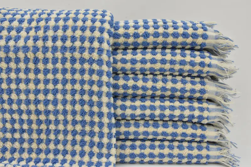 40x20 Cotton Pom Pom Towel, Personalized Turkish Towel, Monogram Kitchen Towel, Personalized Gift, Wedding Gift Kitchen Towel, Turkish Tea Towel