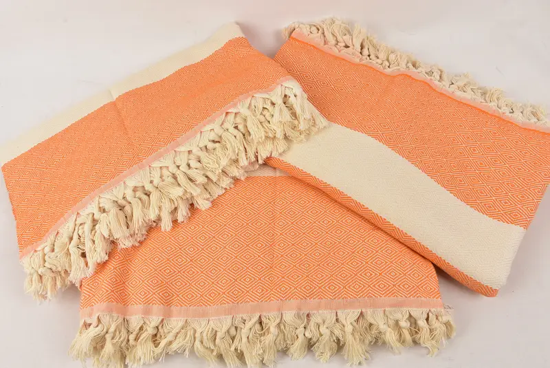 92x80 Cotton Diamond Towel, Monogram Blanket, Extra Large Tablecloth, Woven Blanket, Bedspread, Shower Curtain, Bachelor Bachelorette Party Favors - 6