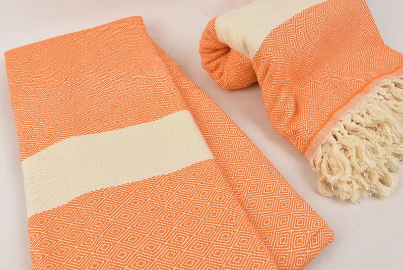 92x80 Cotton Diamond Towel, Monogram Blanket, Extra Large Tablecloth, Woven Blanket, Bedspread, Shower Curtain, Bachelor Bachelorette Party Favors - 7