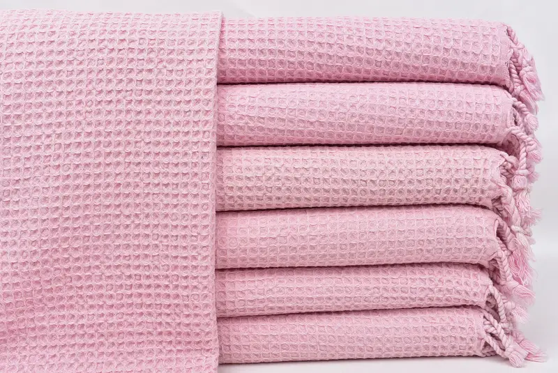 40x20 Cotton Waffle Towel, Bachelorette Party Decorations, Monogram Kitchen Towel, Bathroom Towels, Personalized Hand Towel, Gift For Coworker - 1