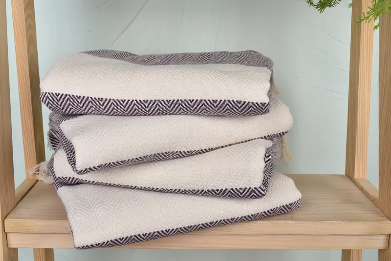 70x40 Cotton Herringbone Towel, Bachelor Bachelorette Party Favors, Family Gift, Organic towel, Turkish beach towel, Turkish beach towel with fringe - 7