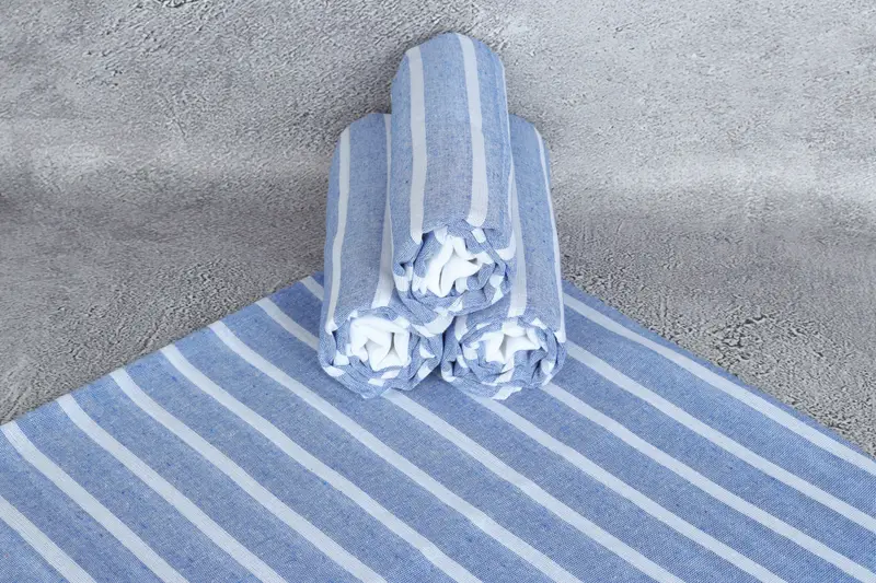 Bachelor Gifts, Fouta towel, Gym Towel, Bridal Gifts, Turkish Beach Towel Monogram, Bachelorette Party Decorations, 70x40 Cotton Striped Towel - 7
