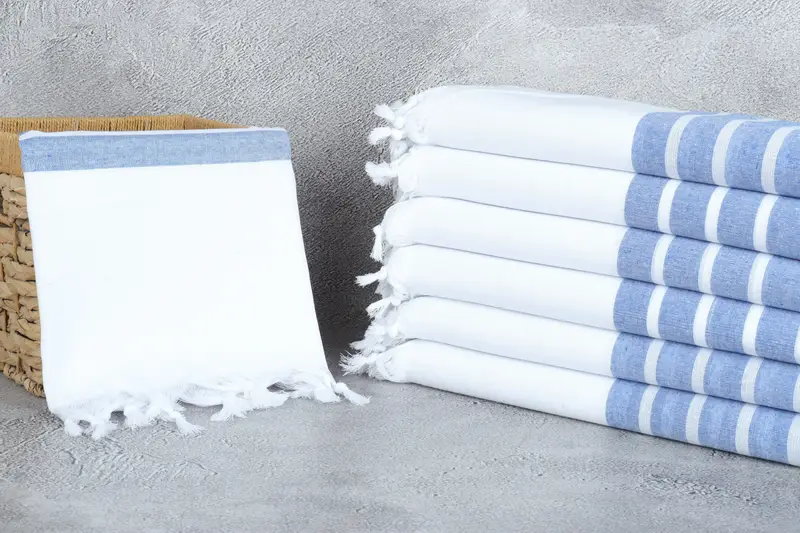Bachelor Gifts, Fouta towel, Gym Towel, Bridal Gifts, Turkish Beach Towel Monogram, Bachelorette Party Decorations, 70x40 Cotton Striped Towel - 3