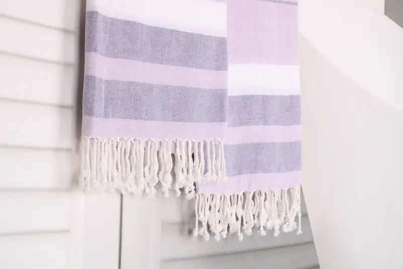Bath towel, Gift Boxes Towel, Guest Towel, Girls Weekend Getaways Gifts, Turkish hand towel, Personalized Turkish Towel, 70x40 Cotton Striped Towel - 8
