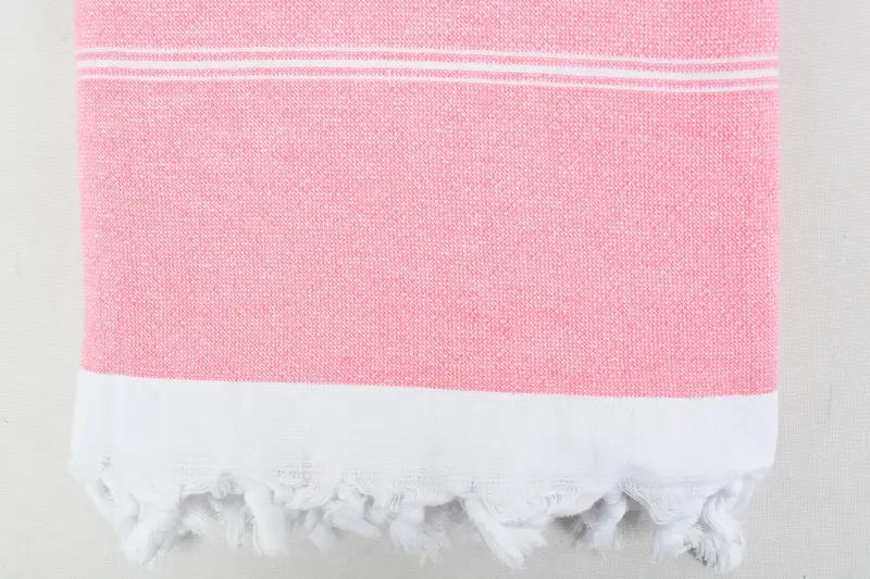 Turkish beach towel with fringe, 70x36 Cotton Striped Terry Towel, Monogram Turkish Towel, Custom Towel, Bridal Gifts, Sand-resistant towel - 5