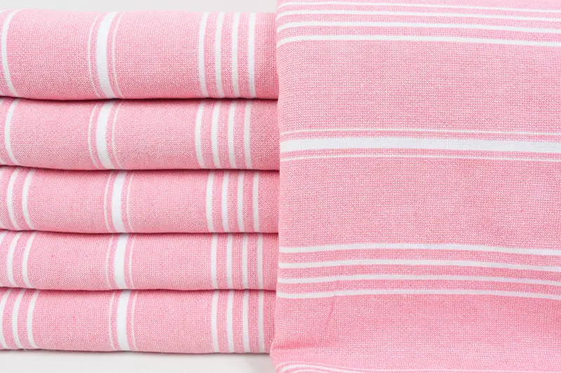 Turkish beach towel with fringe, 70x36 Cotton Striped Terry Towel, Monogram Turkish Towel, Custom Towel, Bridal Gifts, Sand-resistant towel - 1