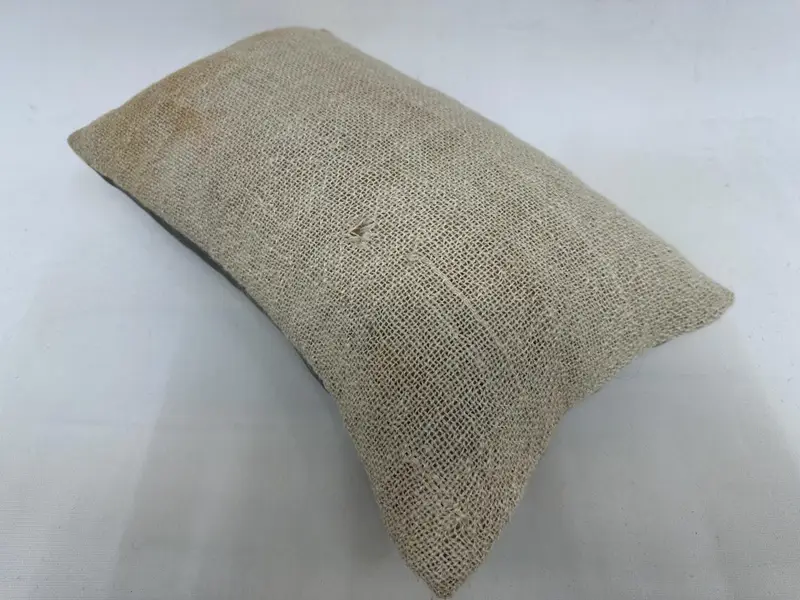 Yastık Sham, atma Kilim Yastığı, Meditasyon Yastığı Sham, 12x20 Bej Yastık Kılıfı, Kilim Yastık Sham, Vintage Kilim Yastığı - 6