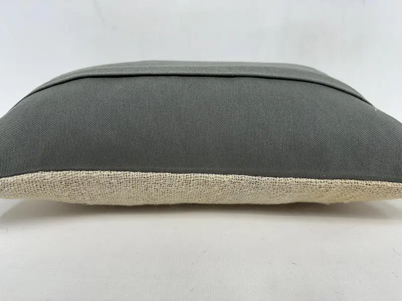 Yastık Sham, atma Kilim Yastığı, Meditasyon Yastığı Sham, 12x20 Bej Yastık Kılıfı, Kilim Yastık Sham, Vintage Kilim Yastığı - 7