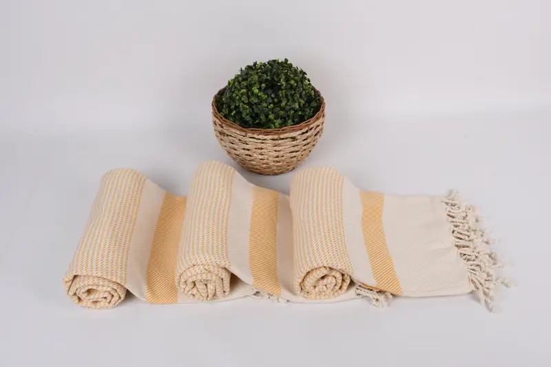 Wedding Shower Gift, Sand-free towel, Home Decor Gifts, 70x40 Cotton Polka Dot Towel, Large Turkish Towel, Fringed Turkish towel for poolside - 8