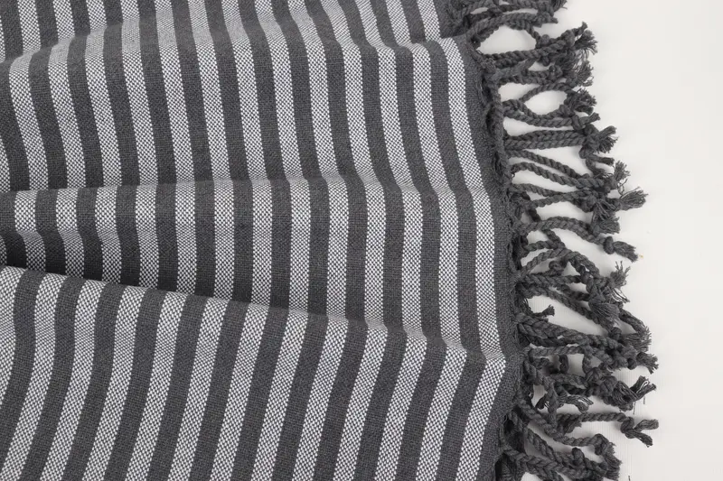 Sand-Resistant Peshtemal, Valentines Gift, Embroidered Towel, Custom Bath Towel, Luxury towel, Turkish beach towel with fringe, Turkish towel - 8