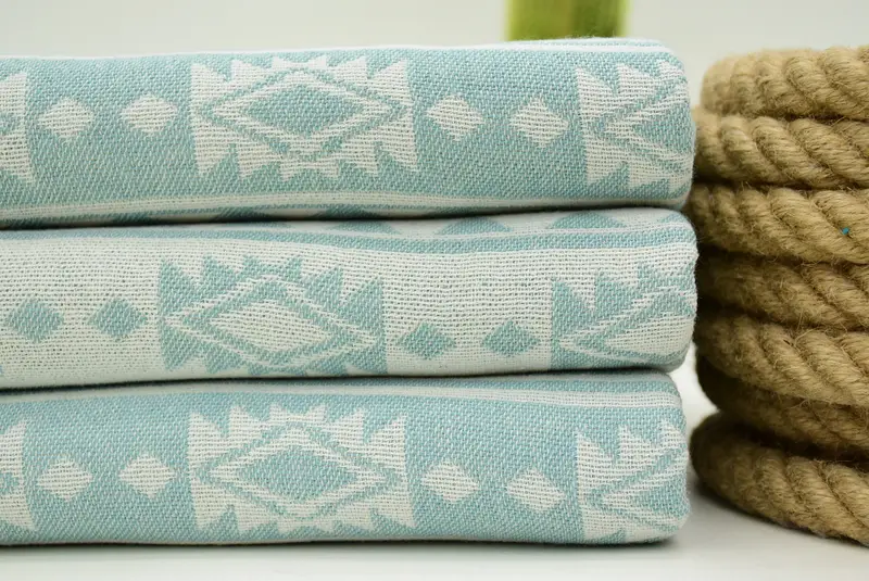 70x36 Cotton Aztec Towel, Gift For Wedding Day, Personalized Towel, Personalized Gift, Boyfriend Christmas Gift, Organic Towel, Summer Gift - 3