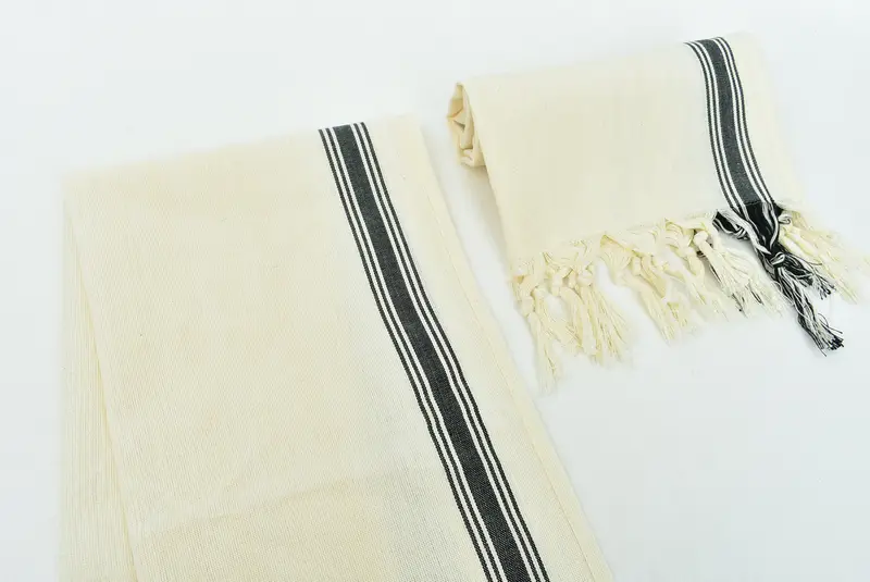 Toalla de toalla turca, toalla a rayas de algodón 36x18, toalla de pedido a granel, poca de cocina turca, toalla de mano costumbre, regalo para él, regalos de Feliz Navidad - 7