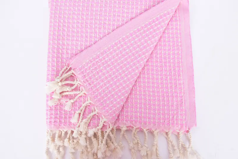 Monogrammed Hand Towel, Summer Towel, Turkish Hand Towel, 44x22 Cotton Waffle Towel, Wedding Hand Made Gift, Wedding Gift, Mother Of The Groom Gift - 8