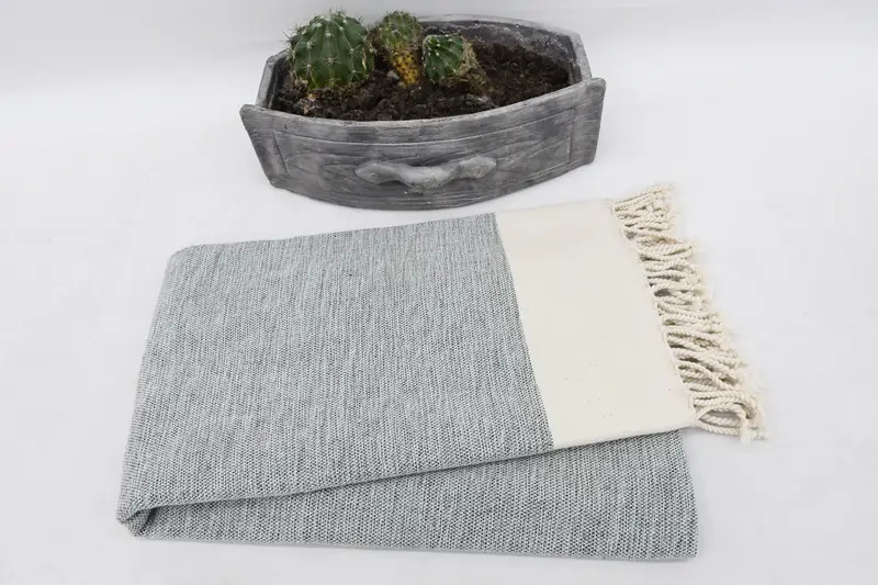 Organic Turkish towel, Peshtemal beach towel with unique design, 64x40 Cotton Flat Towel, Custom Wedding Gifts, Turkish Towel USA, Employee Gifts - 6