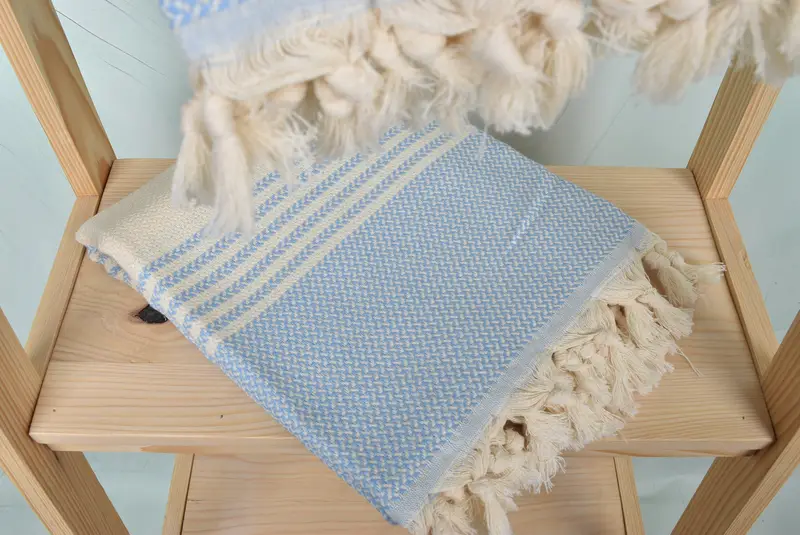 Luxury Beach Towel, Personalized Towel, Custom Towel, 70x40 Cotton Striped Towel, Handmade Gift, Custom Beach Towels, Monogrammed Beach Towel - 5
