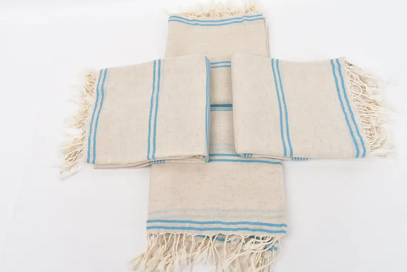 Travel towel, Gift For Him, Custom Wedding Gift From Bridesmaid, Maid Of Honor Gift, Spa Towel, Turkish beach towel, 80x36 Cotton Striped Towel - 6
