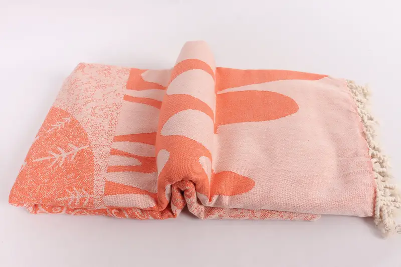 Family Gift Basket, Woven Throw Blanket, Bachelor Gifts, Tablecloth, 100x80 Cotton Turtle Design Towel, Boho Throw Blankets, Wedding Hand Made Gift - 7