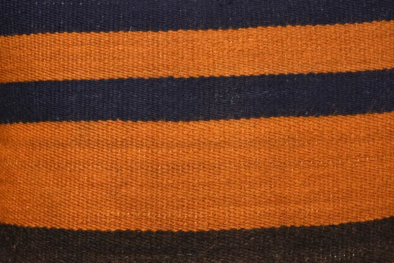 Pillow, Decorative Bolster Cushion, Gift Pillow, Seat Cushion Case, 18x18 Orange Pillow Cover, Vintage Pillow, Vintage Kilim Pillow - 3