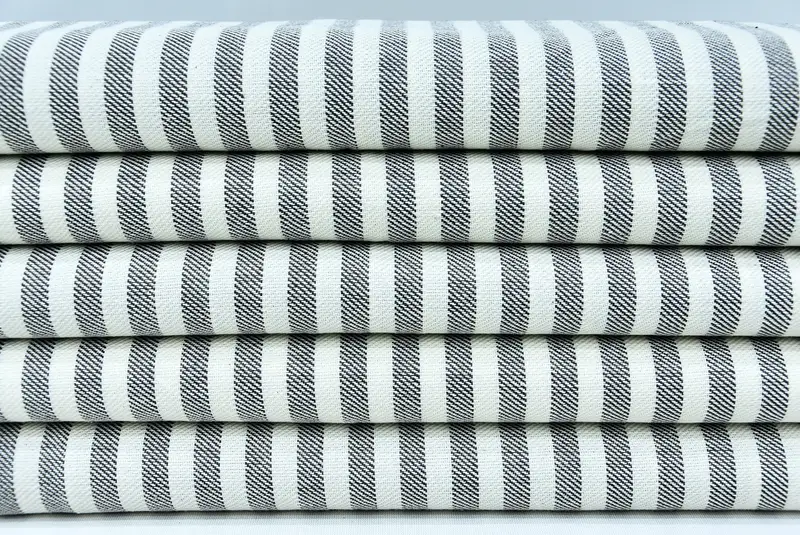 Summer Towel, Small Bath Towels, Gift For Bride, Gift For Him, Holiday Towel, Personalized Kitchen Towel, 40x24 Cotton Striped Towel, Wedding Favors - 2