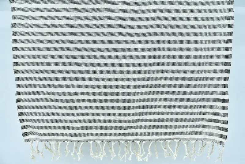 Summer Towel, Small Bath Towels, Gift For Bride, Gift For Him, Holiday Towel, Personalized Kitchen Towel, 40x24 Cotton Striped Towel, Wedding Favors - 7