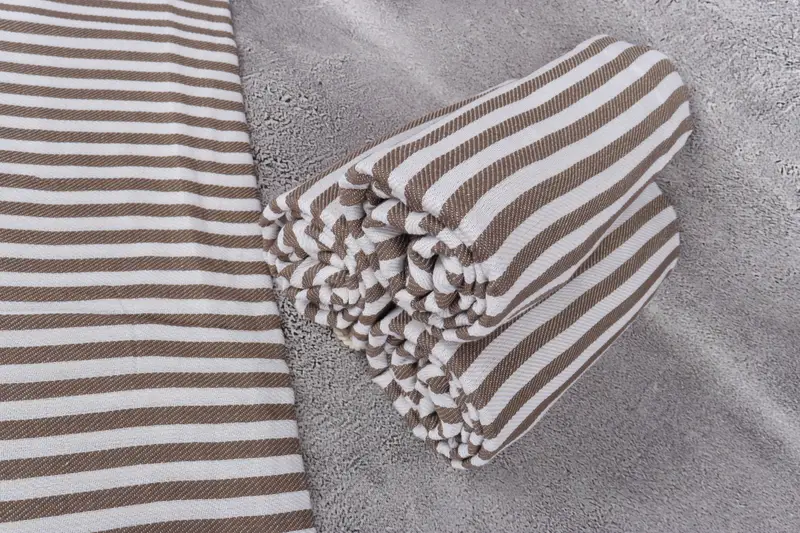 Bachelorette Party Gifts, Valentines Day Gift Idea, Soft towel, Best Beach Towel, Bachelorette Party Gifts For Bride, 70x40 Cotton Striped Towel - 8