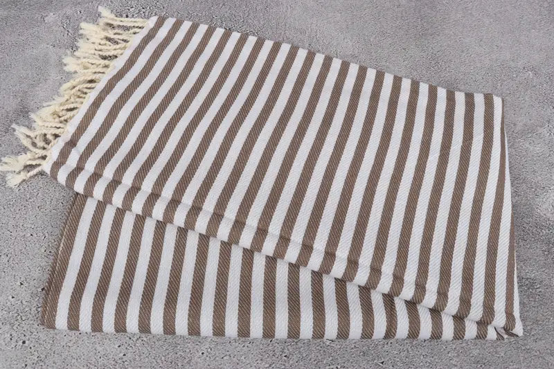 Bachelorette Party Gifts, Valentines Day Gift Idea, Soft towel, Best Beach Towel, Bachelorette Party Gifts For Bride, 70x40 Cotton Striped Towel - 6