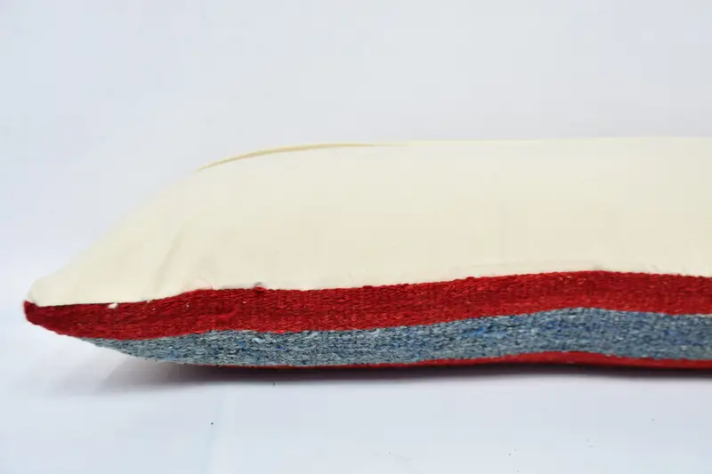 Cushion Cover, Vintage Pillow Sham, Boho Pillow Sham Cover, Couch Pillow Case, 12x36 Red Pillow, Pillow for Sofa, Interior Designer Pillow - 6