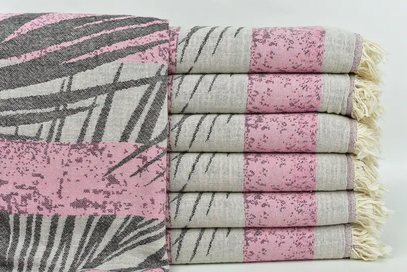 Custom Beach Towel, Guest Towel, 78x38 Cotton Floral Design Towel, Bachelorette Party Gift, Bachelor Gift, Turkish Towel Beach, Decorative Towel - 2