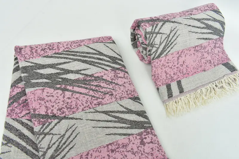 Custom Beach Towel, Guest Towel, 78x38 Cotton Floral Design Towel, Bachelorette Party Gift, Bachelor Gift, Turkish Towel Beach, Decorative Towel - 8