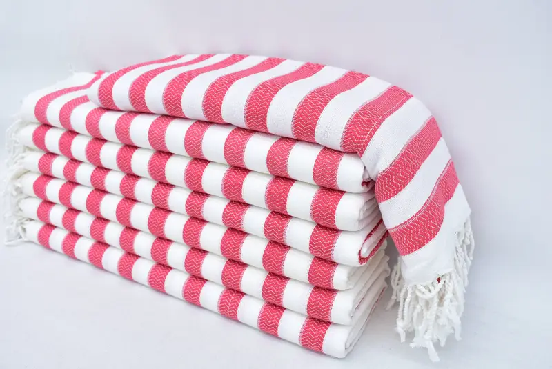 Personalized Gift, Bathroom Towel, Summer Towel, Turkish beach towel, Quick-dry peshtemal, 70x36 Cotton Striped Towel, Turkish Towel Personalized - 2