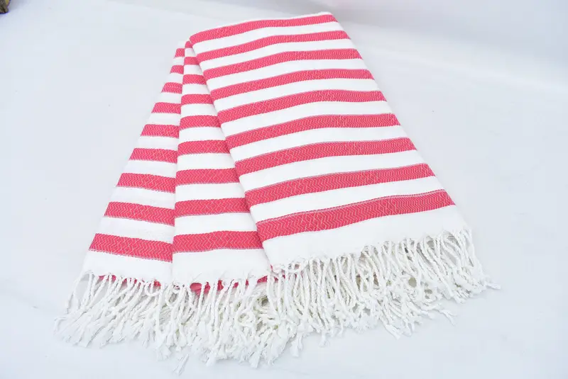 Personalized Gift, Bathroom Towel, Summer Towel, Turkish beach towel, Quick-dry peshtemal, 70x36 Cotton Striped Towel, Turkish Towel Personalized - 6
