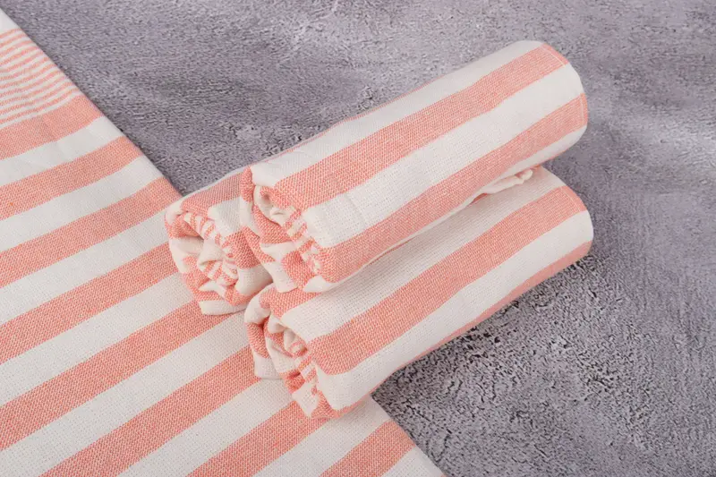 Housewarming Gift, Small Towel, Small Bath Towels, Wedding Gift, 36x18 Cotton Striped Terry Towel, Bachelor Towel, Personalized Dish Towel - 7
