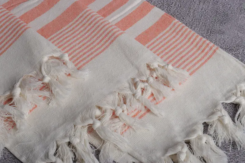 Housewarming Gift, Small Towel, Small Bath Towels, Wedding Gift, 36x18 Cotton Striped Terry Towel, Bachelor Towel, Personalized Dish Towel - 5