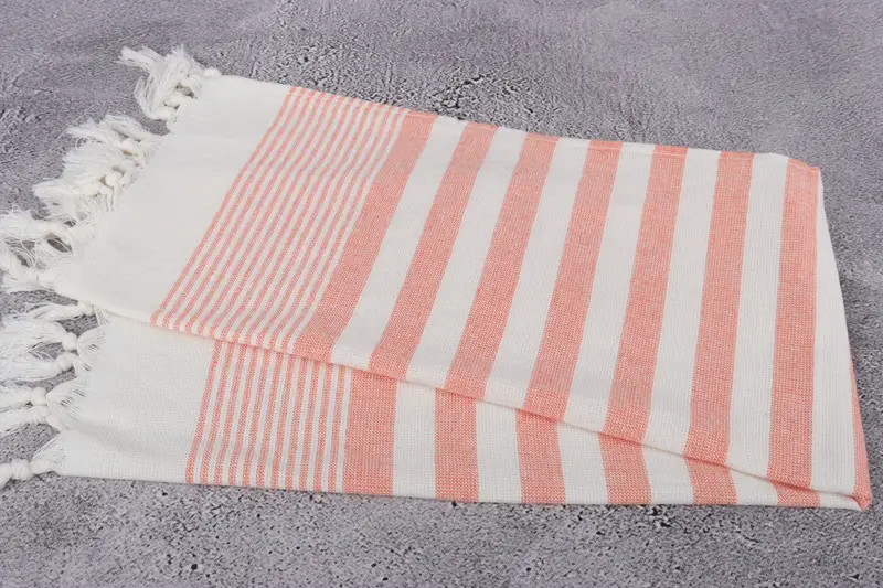Housewarming Gift, Small Towel, Small Bath Towels, Wedding Gift, 36x18 Cotton Striped Terry Towel, Bachelor Towel, Personalized Dish Towel - 6