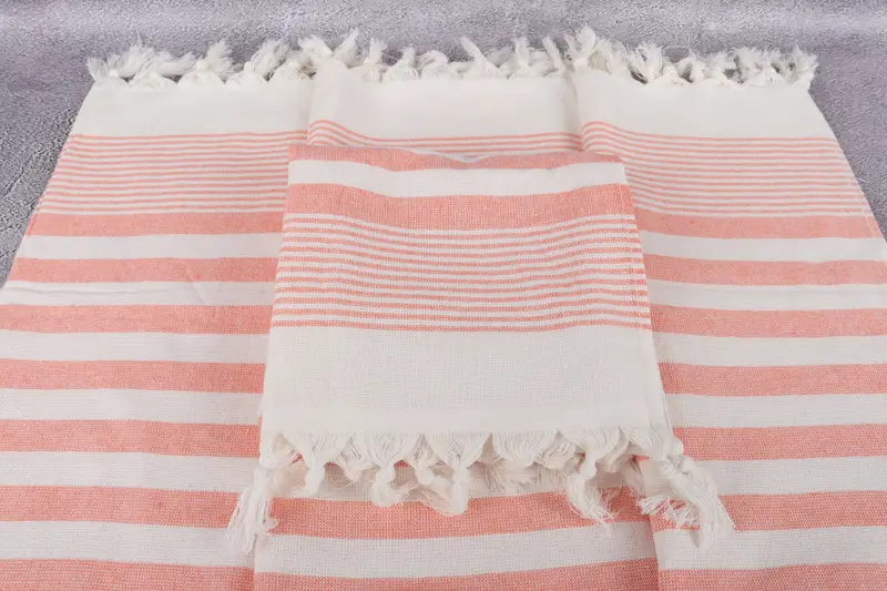 Housewarming Gift, Small Towel, Small Bath Towels, Wedding Gift, 36x18 Cotton Striped Terry Towel, Bachelor Towel, Personalized Dish Towel - 4
