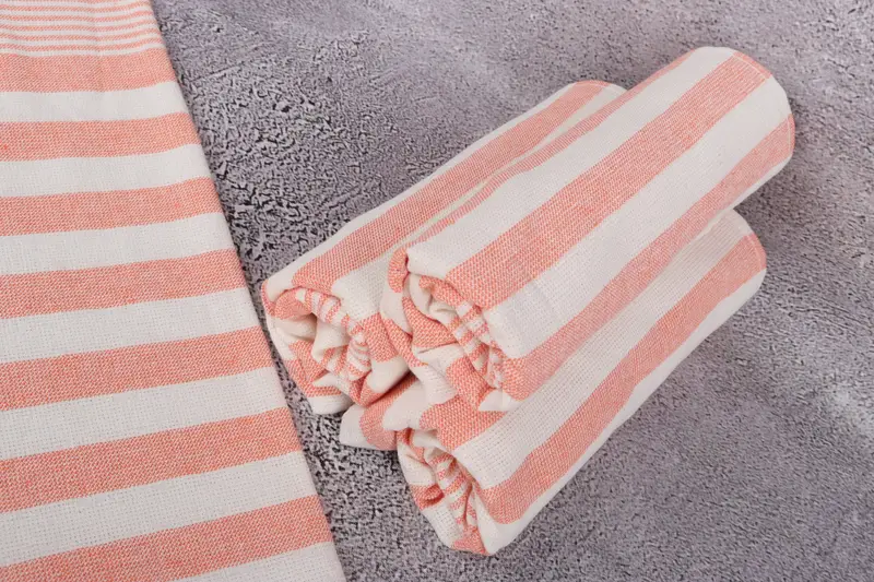 Housewarming Gift, Small Towel, Small Bath Towels, Wedding Gift, 36x18 Cotton Striped Terry Towel, Bachelor Towel, Personalized Dish Towel - 8