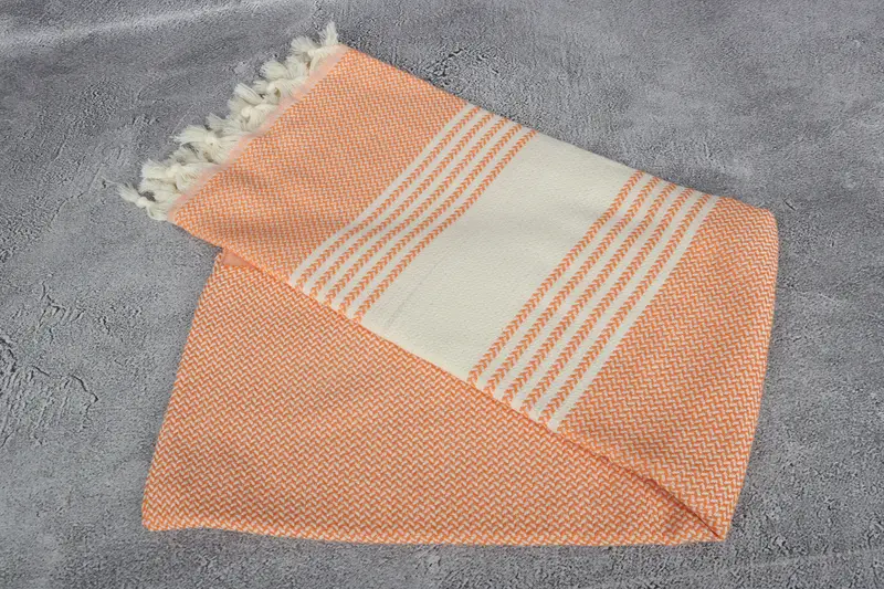 Welcome Wedding Gift, Gift For The Home Decor, Turkish towel, Turkish Towel Bulk, 70x40 Cotton Striped Towel, Quick-dry towel, Turkish beach towel - 6
