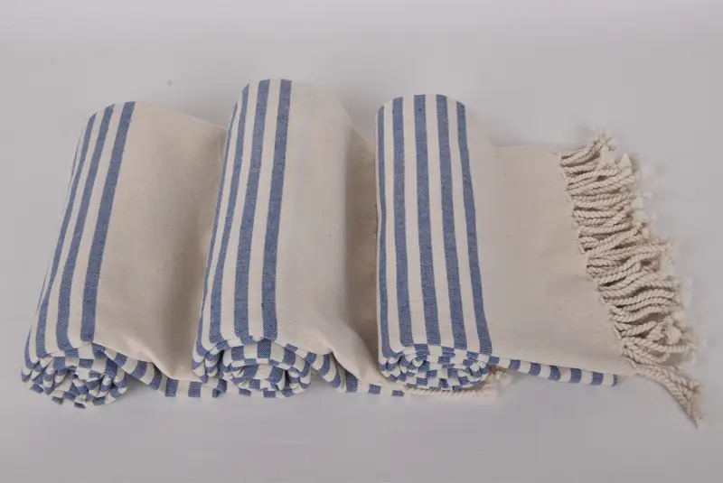 Travel Towel, Bachelorette Party Gift, Bachelor Bachelorette Party Favors, Sand-free towel, Best Wedding Gift, 70x40 Cotton Striped Towel, Spa Gift - 8