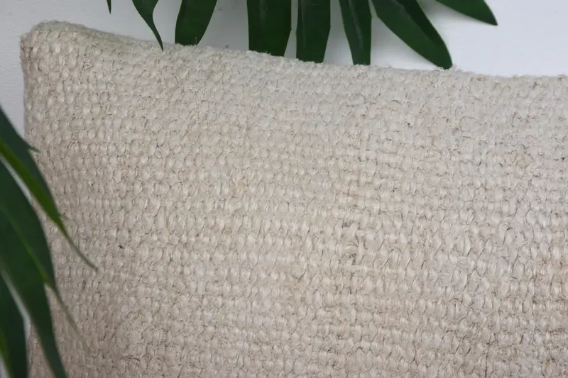 Home Decor Pillow, Vintage Pillow, Cushion Case, Living Room Throw Pillow Cover, 8x16 White Cushion Cover, Throw Kilim Pillow - 2