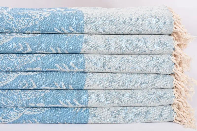 Valentine Day Gift For Her, Bridesmaid Gifts, 36x18 Cotton Turtle Design Towel, Turkish Towel Hand Towel, Custom Hand Towel, Bridal Shower Favor - 4