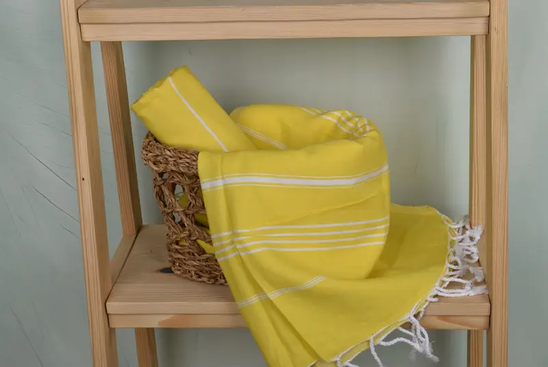 Summer Gift Ideas, Engagement Gift, Absorbent Turkish towel, Wedding Gifts Towel, Custom Beach Towel, 70x40 Cotton Striped Towel, Embroidery Towel - 4