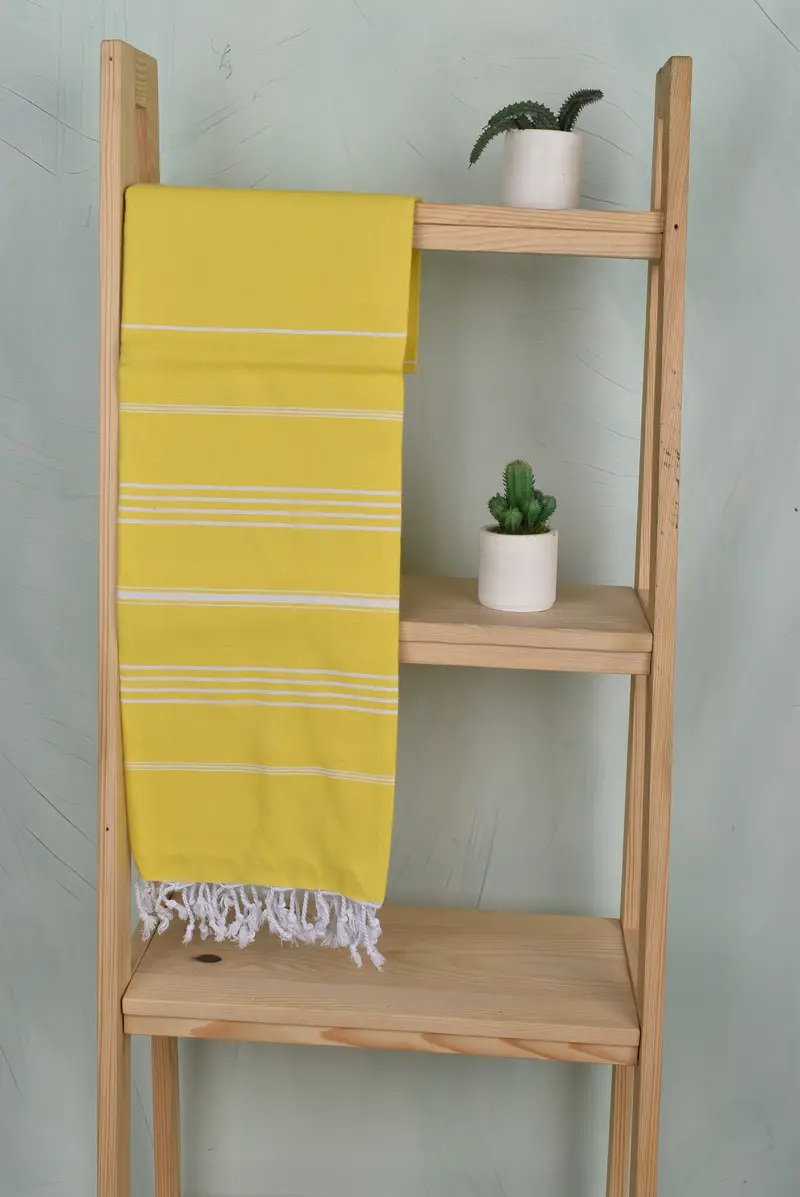 Summer Gift Ideas, Engagement Gift, Absorbent Turkish towel, Wedding Gifts Towel, Custom Beach Towel, 70x40 Cotton Striped Towel, Embroidery Towel - 8
