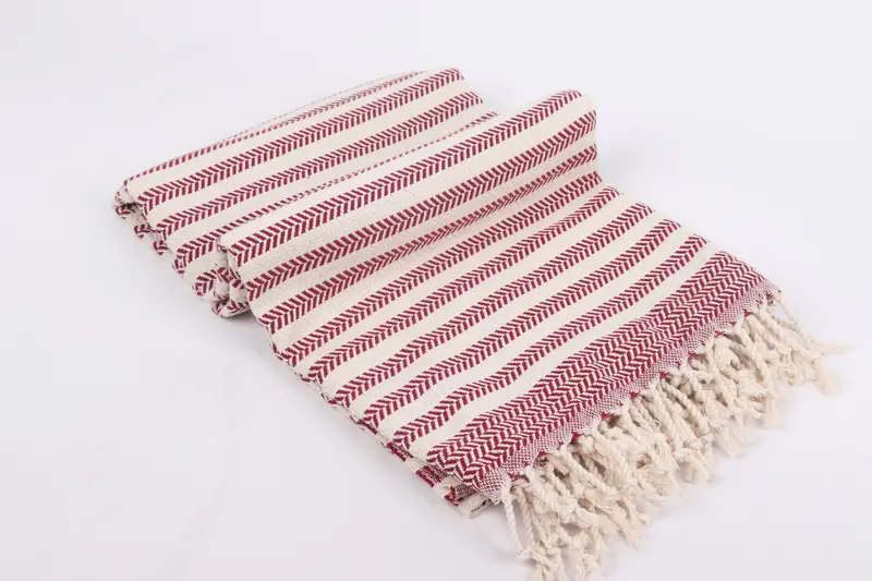 Turkish Towel Personalized, Hammam towel, Home Decor Gifts, 70x40 Cotton Chevron Towel, Personalized Beach Towel, Best Friend Christmas Gift - 6