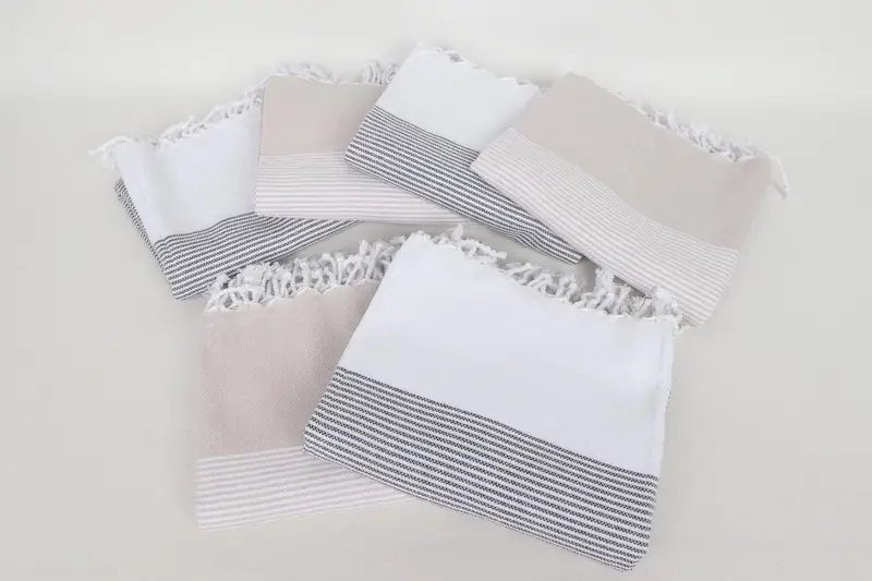 70x40 Cotton Striped Towel, Kids Beach Towel, Custom Wedding Gift, Absorbent towel, Turkish Towel USA, Bachelorette Party Items, Bridal Party Gifts - 3