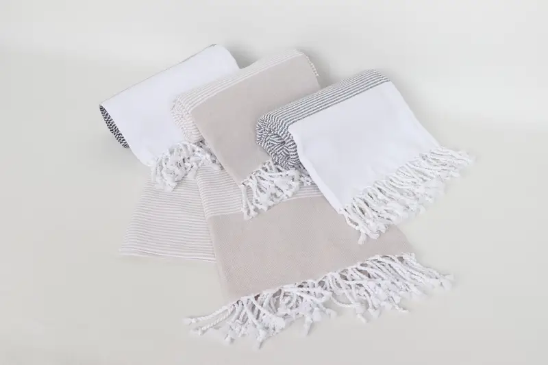 70x40 Cotton Striped Towel, Kids Beach Towel, Custom Wedding Gift, Absorbent towel, Turkish Towel USA, Bachelorette Party Items, Bridal Party Gifts - 5