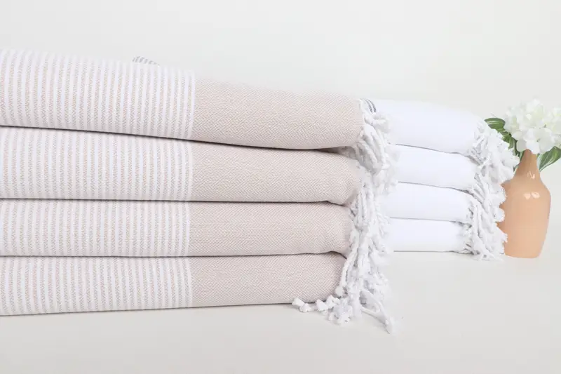 70x40 Cotton Striped Towel, Kids Beach Towel, Custom Wedding Gift, Absorbent towel, Turkish Towel USA, Bachelorette Party Items, Bridal Party Gifts - 2