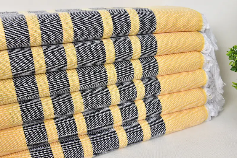 Embroidered Towel, Gift For The Home Decor, Bachelor Bachelorette Party Favors, Bachelor Gift, Cotton towel, 68x36 Cotton Chevron Towel, Guest Towel - 3