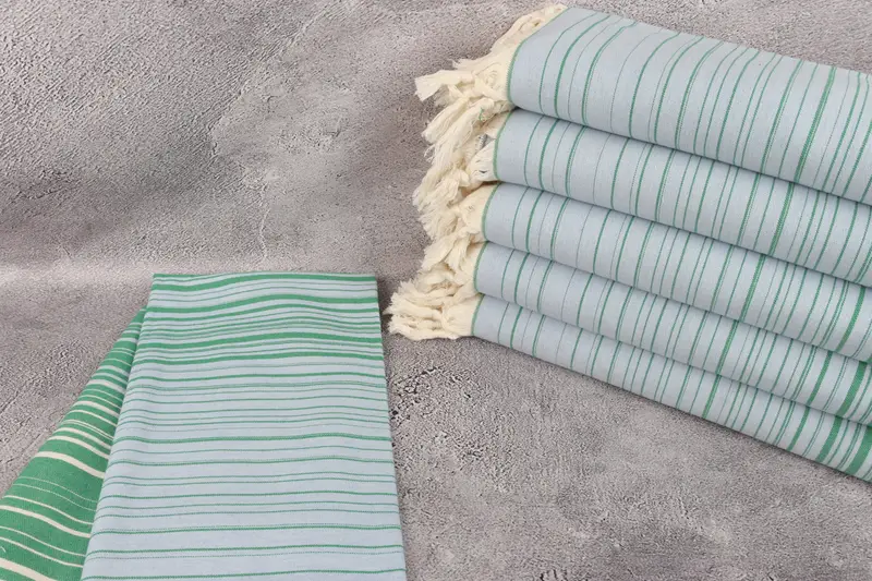 70x36 Cotton Striped Towel, Personalized Towel Gift, Gift For Her, Large Turkish Towel, Customized Towels, Gym Towel, Cotton towel, Kids Beach Towel - 2