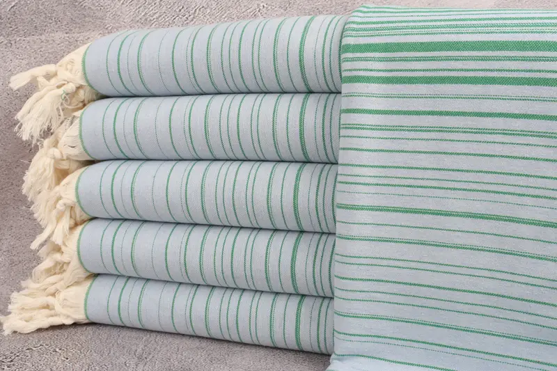 70x36 Cotton Striped Towel, Personalized Towel Gift, Gift For Her, Large Turkish Towel, Customized Towels, Gym Towel, Cotton towel, Kids Beach Towel - 1